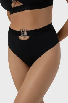Женские черные трусики от купальника Черный 36 MARC&ANDRE L2521-Z-HLO