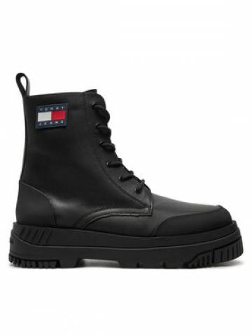 Tommy Jeans Черевики EM0EM01511 Чорний Tommy Jeans Черевики EM0EM01511 Чорний