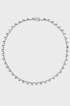 Женское серебристое ожерелье Серебряный ONESIZE Bimba Y Lola 252BAE112.10007