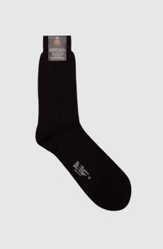 Коричневые носки с шерстью