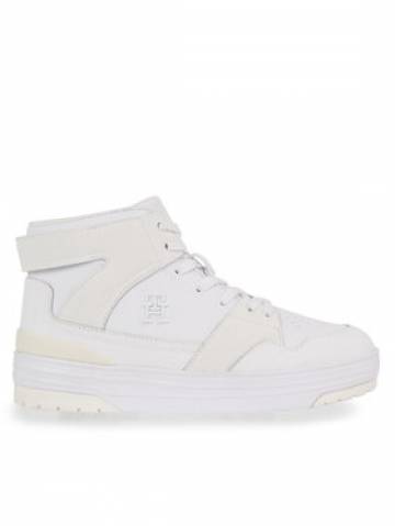 Tommy Hilfiger Снікерcи Th Hi Basket Sneaker FW0FW07308 Білий Tommy Hilfiger Снікерcи Th Hi Basket Sneaker FW0FW07308 Білий
