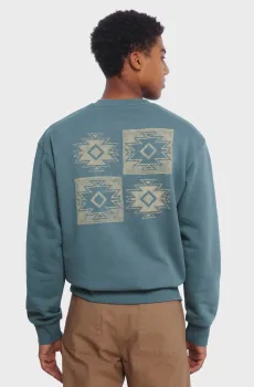 Мужской голубой свитшот Legend Голубой XL SPRINGFIELD 92102