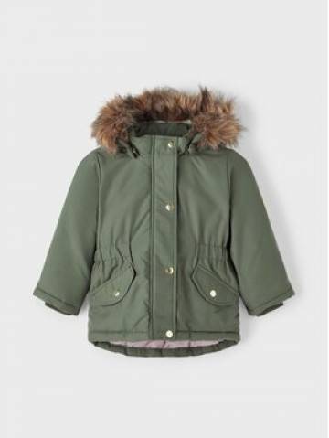 NAME IT Зимова куртка 13216492 Зелений Regular Fit NAME IT Зимова куртка 13216492 Зелений Regular Fit