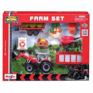 Ігровий набір Maisto Farm Play Set червоний (12564/3) Ігровий набір Maisto Farm Play Set червоний (12564/3)