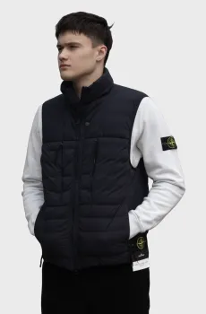 Чоловічий синій жилет  STONE ISLAND Синий M Stone Island L1S15G100007-V0020