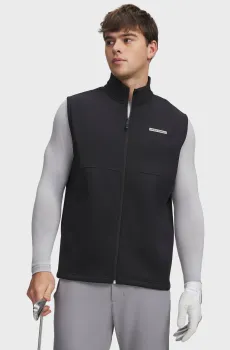 Мужской черный жилет UA Drive Pro Hybrid Vest Черный S Under Armour 6009747-001
