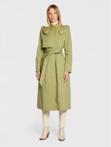 Ted Baker Тренч 261746 Зелений Regular Fit Ted Baker Тренч 261746 Зелений Regular Fit