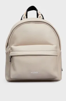 Женский бежевый рюкзак Бежевый ONESIZE HUGO 50492173;031