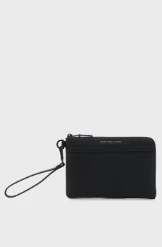Мужской черный кошелек MODERN Черный ONESIZE Tommy Hilfiger AM0AM13952