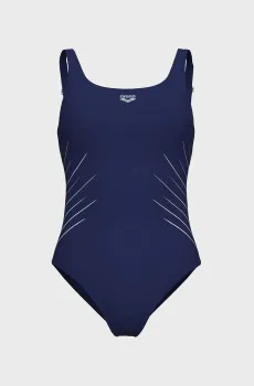 Женский темно-синий купальник ISA SWIMSUIT SQUARED BACK Синий 42 Arena 010352-710