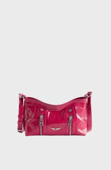 Женская розовая кожаная сумка Sunny Mood Розовый ONESIZE ZADIG&VOLTAIRE LWBA03845_PODIUM