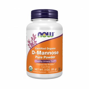 D-манноза NOW foods D-Mannose Pure Powder в порошке, 85 г D-манноза NOW foods D-Mannose Pure Powder в порошке, 85 г