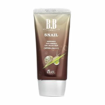 BB-крем для лица Ekel SPF 50+ PA+++ Увлажняющий, с экстрактом муцина улитки, 50 мл BB-крем для лица Ekel SPF 50+ PA+++ Увлажняющий, с экстрактом муцина улитки, 50 мл