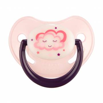 Пустышка силиконовая Canpol Babies Night Dreams анатомическая, розовая, с рождения до 6 месяцев (22/500) Пустышка силиконовая Canpol Babies Night Dreams анатомическая, розовая, с рождения до 6 месяцев (22/500)