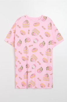 Нічна сорочка Pusheen the Cat - пастельний рожевий