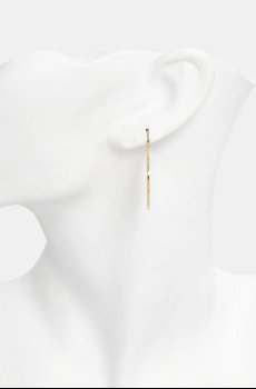 Позолоченные серьги Tory Burch Miller