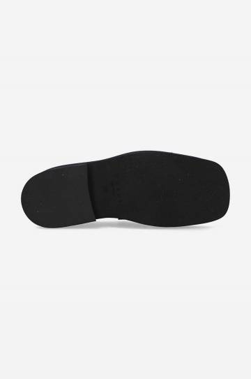 Кожаные мокасины Marni мужские цвет чёрный MOMR004303.P3731-00N99 Кожаные мокасины Marni мужские цвет чёрный MOMR004303.P3731-00N99