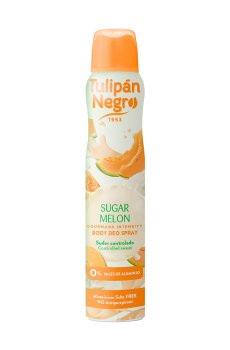 Дезодорант-спрей Tulipan Negro Body Deo Spray Сахарная дыня, женский, 200 мл