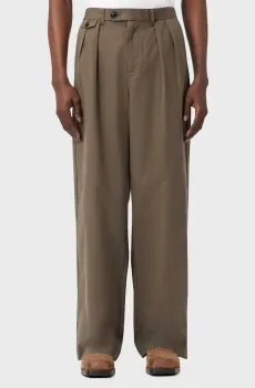 Мужские коричневые брюки CONWAY Коричневый 34 AllSaints M002TE