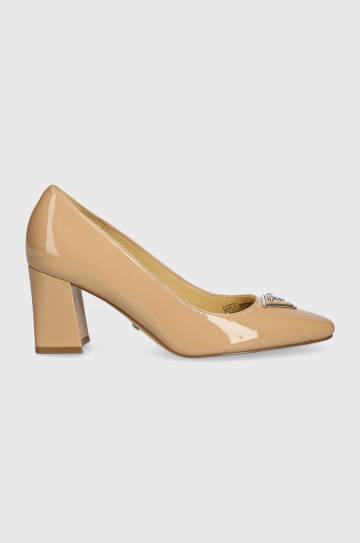 Туфли Guess VARLAY цвет бежевый каблук кирпичик FLTVAR PAF08 Туфли Guess VARLAY цвет бежевый каблук кирпичик FLTVAR PAF08