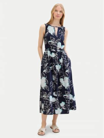 Tom Tailor Літня сукня 1041530 Cиній Regular Fit Tom Tailor Літня сукня 1041530 Cиній Regular Fit