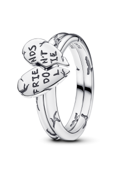 Каблучка "Друзі не брешуть" розємна Дивні дива