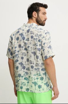 Льняная рубашка MC2 Saint Barth