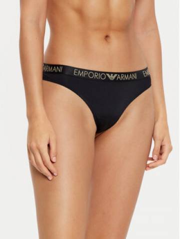 Emporio Armani Underwear Набір з 2 пар бразилійських трусів 163337 4F235 00020 Чорний Emporio Armani Underwear Набір з 2 пар бразилійських трусів 163337 4F235 00020 Чорний