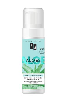 Пенка для умывания и снятия макияжа AA Aloes, 150 мл
