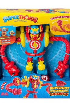 Игровой набор Superthings S Супербот Шугарфан, 7*22*18 см, от 3 лет, 4 элемента (PSTSP116IN70)