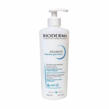 Ультрауспокаивающий крем-гель Bioderma Atoderm Intensive Gel Cream для очень сухой и атопической кожи, 500 мл Ультрауспокаивающий крем-гель Bioderma Atoderm Intensive Gel Cream для очень сухой и атопической кожи, 500 мл