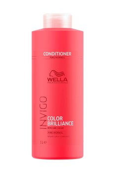 Кондиционер Wella Professionals Invigo Color Brilliance Coarse для яркости окрашенных жестких волос, с икрой лайма, 1 л
