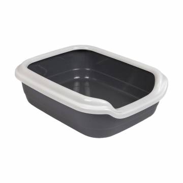 Лоток для кошек Природа Comfort L серый, 49*39*15 см, 1 шт Лоток для кошек Природа Comfort L серый, 49*39*15 см, 1 шт