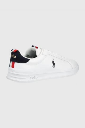 Кроссовки Polo Ralph Lauren Hrt Ct II цвет белый 809860883003 Кроссовки Polo Ralph Lauren Hrt Ct II цвет белый 809860883003