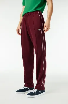 Мужские бордовые спортивные штаны Бордовый S Lacoste XH1412YUP