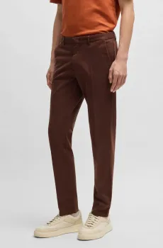 Мужские коричневые чиносы Коричневый 48 BOSS 50487966;204