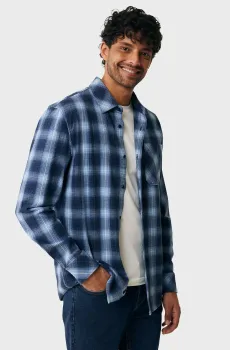 Мужская рубашка в клетку Long sleeve shirt with gradien Разноцветный M Mexx MF007200643M