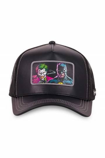 Кепка Capslab x DC Comics цвет чёрный с аппликацией CL/DC7/1/CT/RIV Кепка Capslab x DC Comics цвет чёрный с аппликацией CL/DC7/1/CT/RIV