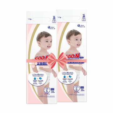 Подгузники Goo.N Plus размер XL (12-20 кг), 2*38 шт Подгузники Goo.N Plus размер XL (12-20 кг), 2*38 шт