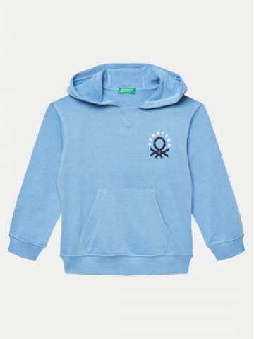United Colors Of Benetton Світшот 3J68G200Q Голубий Regular Fit United Colors Of Benetton Світшот 3J68G200Q Голубий Regular Fit