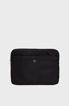 Черный чехол для ноутбука 13" Черный ONESIZE Guess GUCS.13NTMLBK;LOGO BLACK