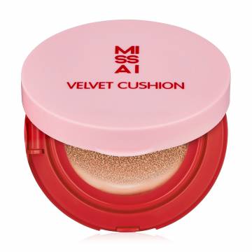 Тональный кушон для лица Missai Velvet Сushion SPF 50+ PA ++++, тон 02, 13 г Тональный кушон для лица Missai Velvet Сushion SPF 50+ PA ++++, тон 02, 13 г