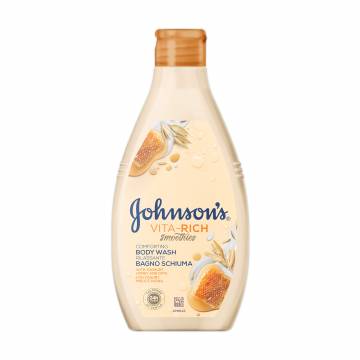Уходовый гель для душа JOHNSONS Vita Rich Смузи, с йогуртом, овсом и медом, 750 мл Уходовый гель для душа JOHNSONS Vita Rich Смузи, с йогуртом, овсом и медом, 750 мл