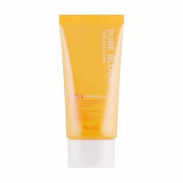 Солнцезащитный крем для лица APieu Pure Block Natural Daily Sun Cream SPF45/Pa+++, 50 мл Солнцезащитный крем для лица APieu Pure Block Natural Daily Sun Cream SPF45/Pa+++, 50 мл