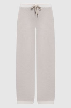 Белые спортивные штаны