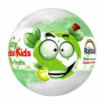 Бомбочка для ванны Rainbow Crazy Bombs Kids Фруктовый микс, с сюрпризом, 100 г Бомбочка для ванны Rainbow Crazy Bombs Kids Фруктовый микс, с сюрпризом, 100 г