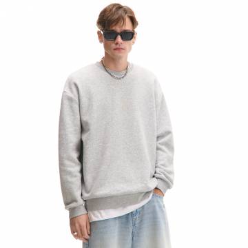 Cropp - Гладкий світшот - light grey Cropp - Гладкий світшот - light grey