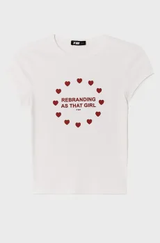 Женская белая футболка Белый XS Tally Weijl STSCOLYLE15