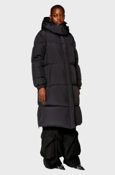 Женская черная куртка W-PEYT JACKET Черный 42 Diesel A10579 0AEAI