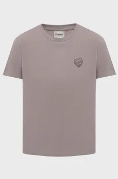 Женская бежевая футболка Бежевый XS Guess V6YI10.K4277;A92V